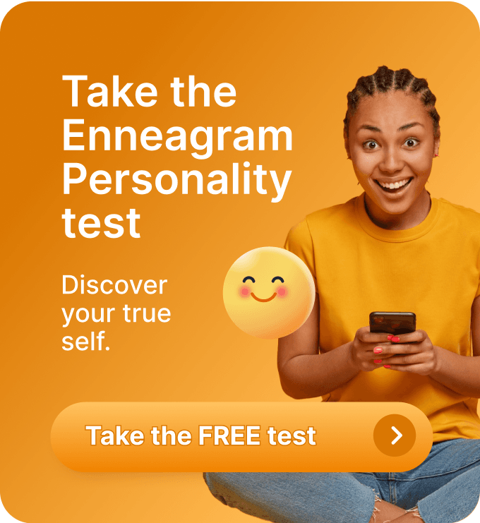 Take the Enneagram Personality test - Advertising banner